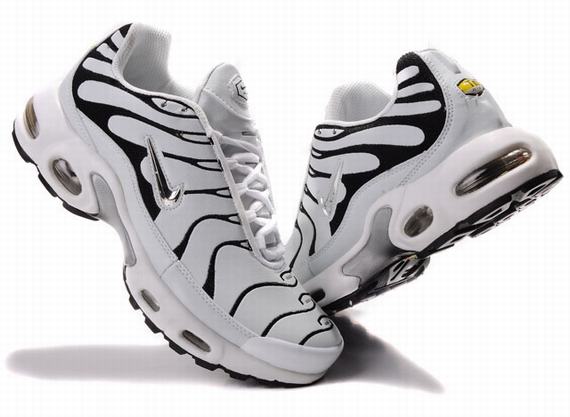 New Men'S Nike Air Max Tn Black/ White